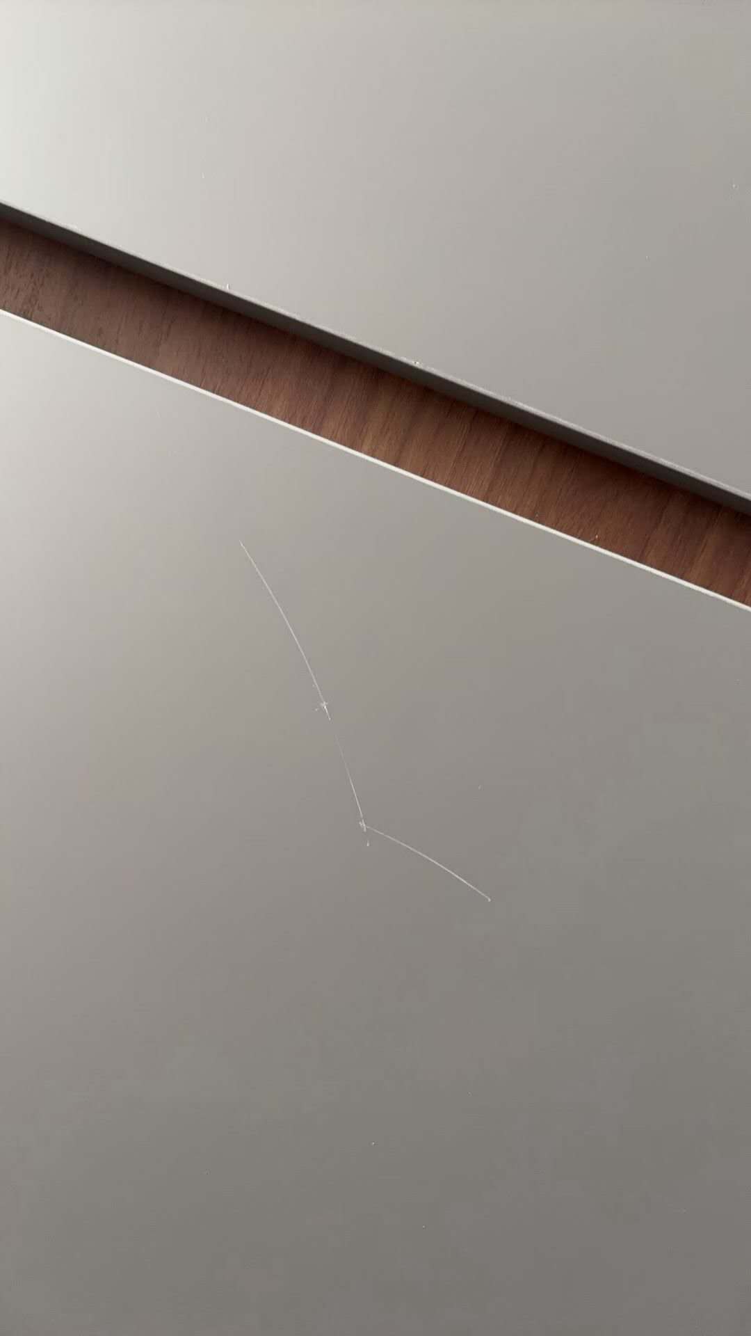 Before joinery surface repair